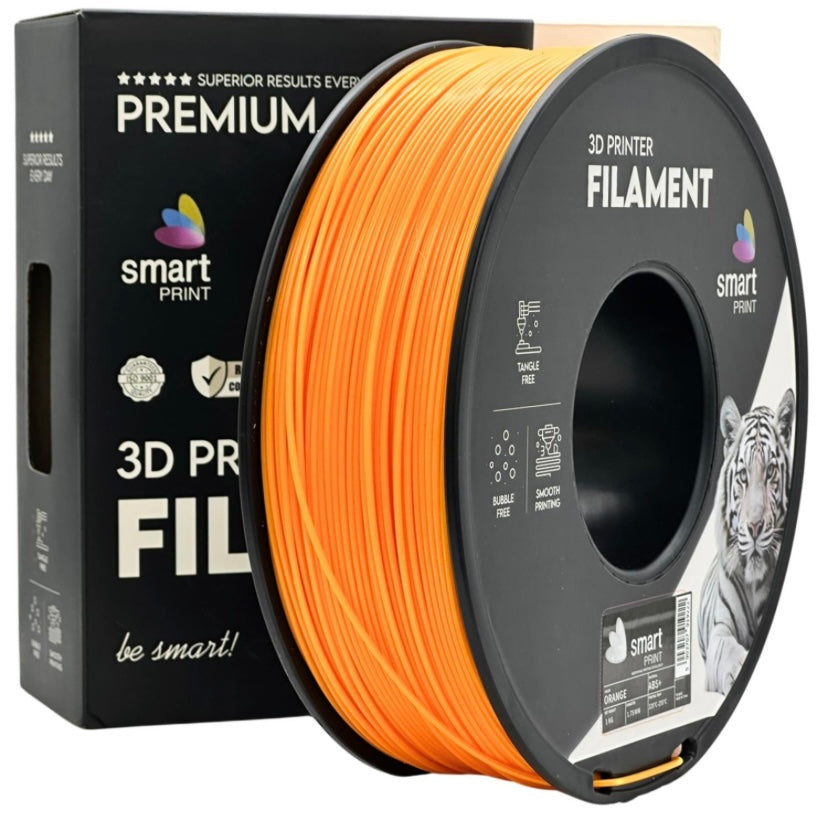 Smart Print ABS+ narancssárga 1.75mm 1kg filament