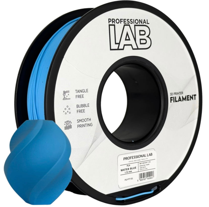 Professional Lab PLA vízkék 1.75mm 1kg filament