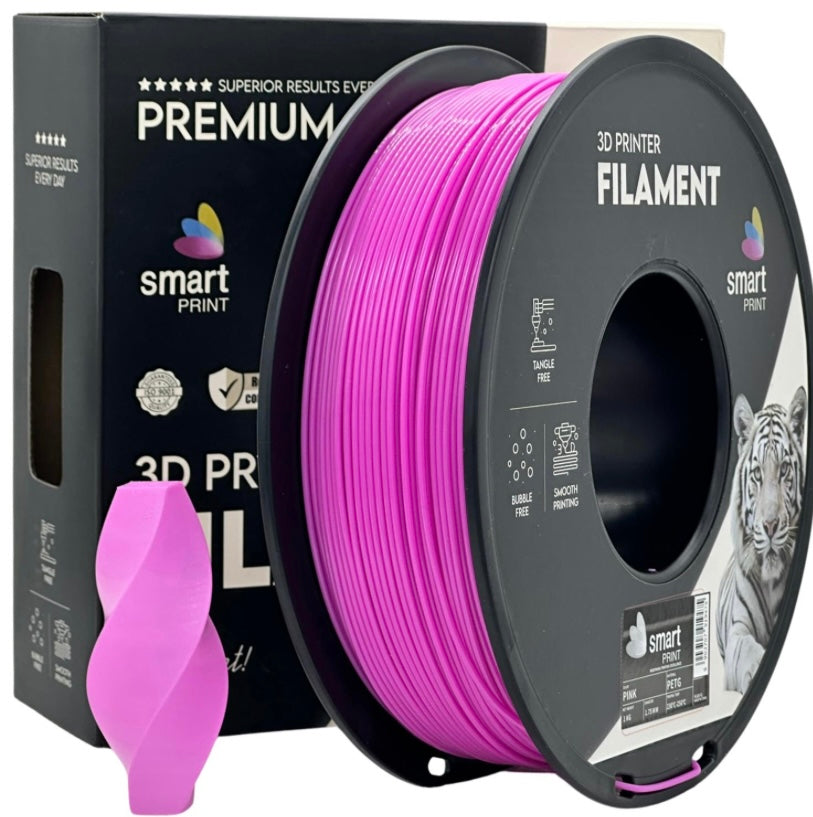 Smart Print PETG rózsaszín 1.75mm 1kg filament