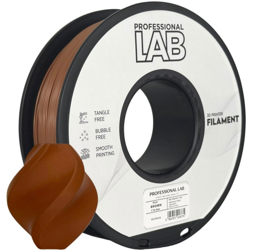 Professional Lab PLA+ barna 1.75mm 1kg filament