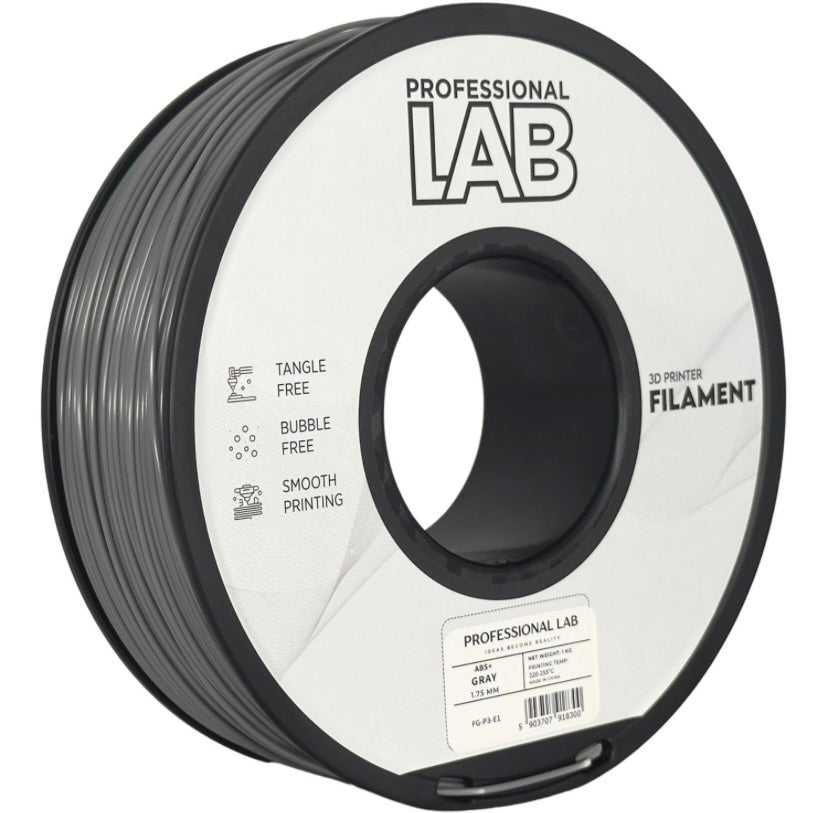Professional Lab ABS+ szürke 1.75mm 1kg filament