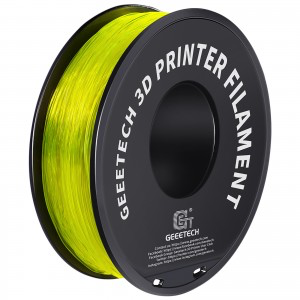 Geeetech TPU átlátszó sárga 1.75mm 1kg filament