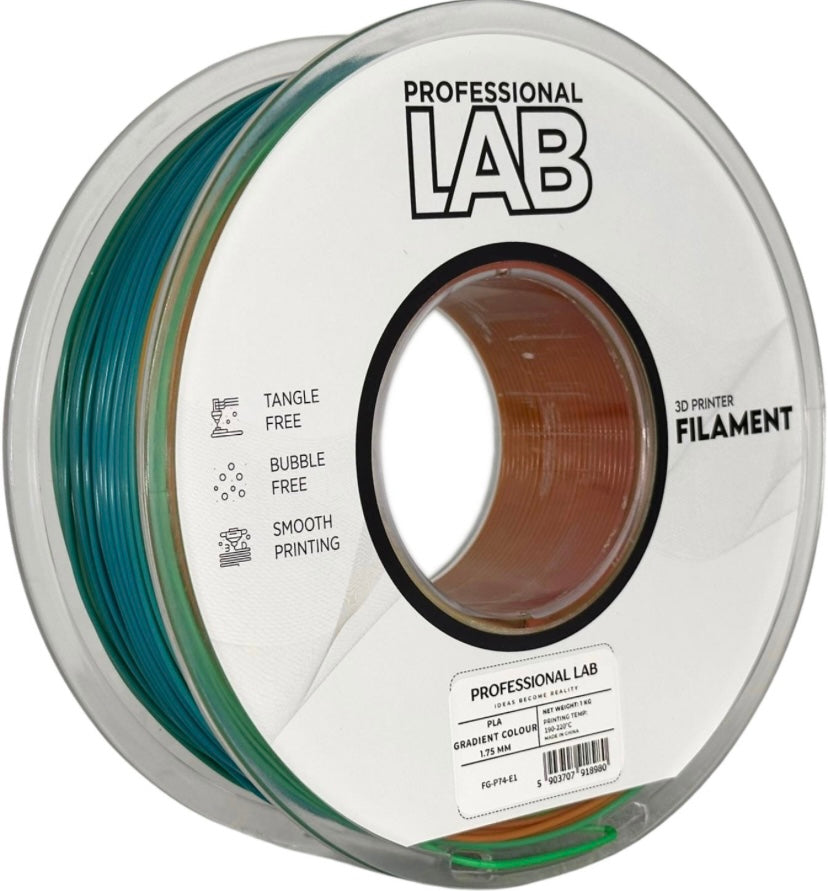 Professional Lab PLA színátmenetes 1.75mm 1kg filament