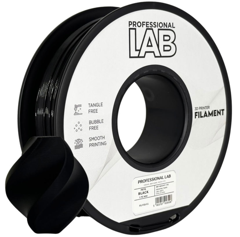 Professional Lab PETG fekete 1.75mm 1kg filament