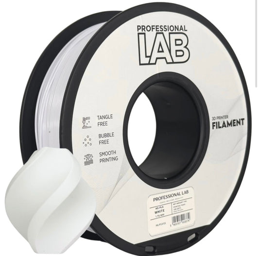 Professional Lab High Speed PLA fehér 1.75mm 1kg filament