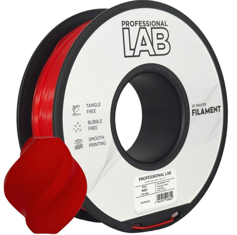 Professional Lab PLA+ piros 1.75mm 1kg filament