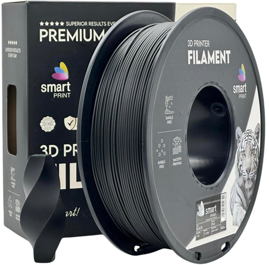 Smart Print fekete PLA 1.75mm 1kg filament