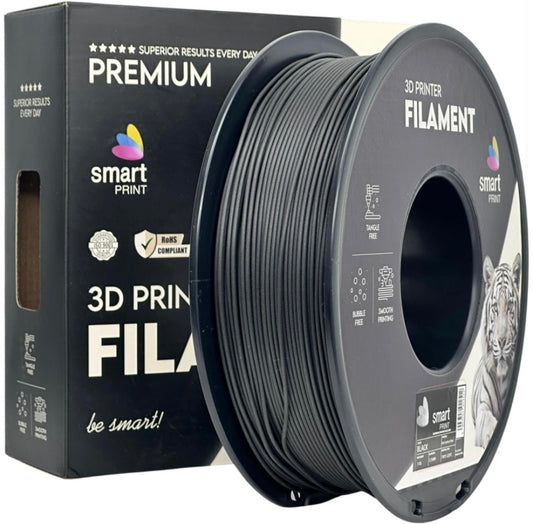 Smart Print PLA Carbon Fiber fekete 1.75mm 1kg filament