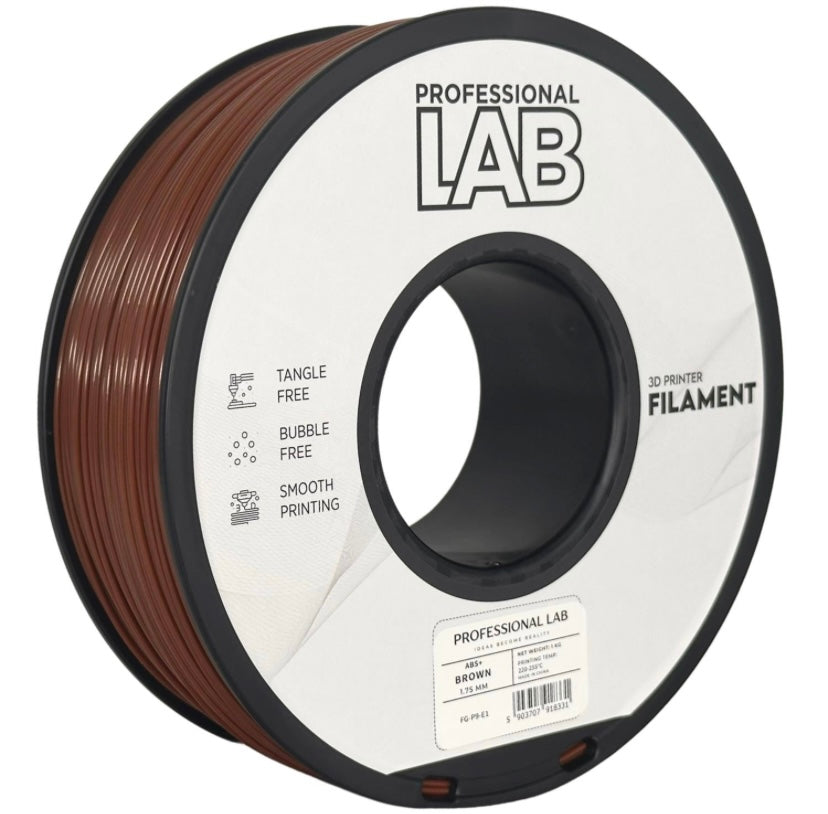 Professional Lab ABS+ barna 1.75mm 1kg filament