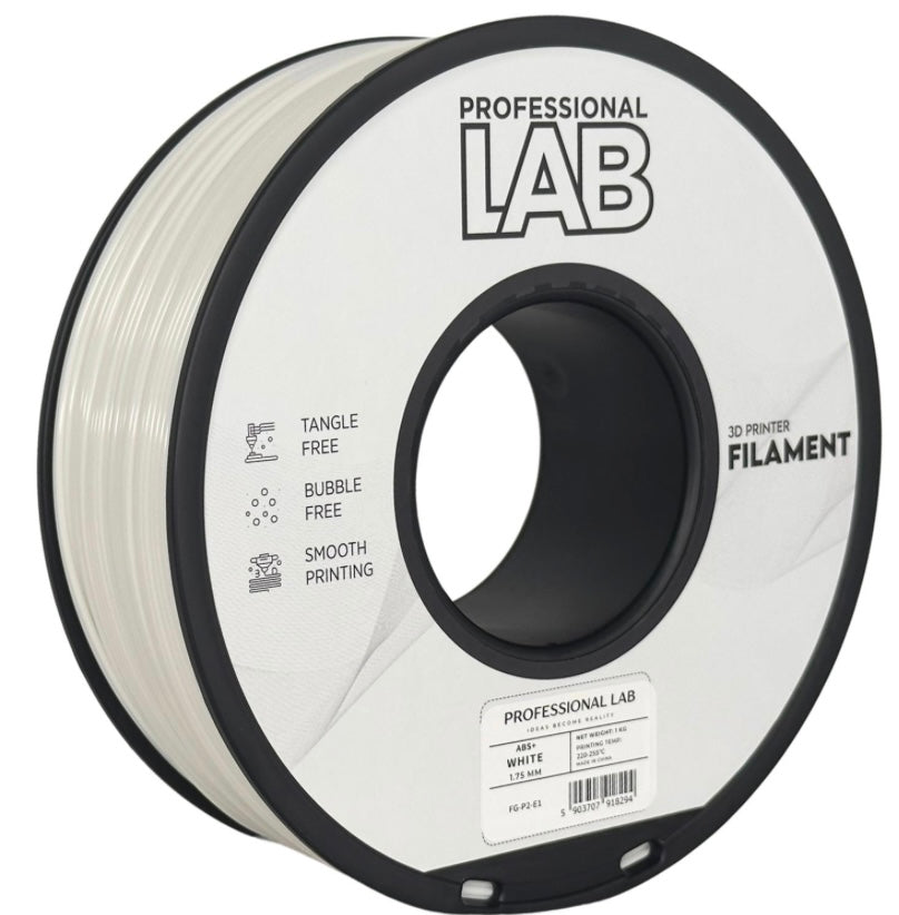 Professional Lab ABS+ fehér 1.75mm 1kg filament