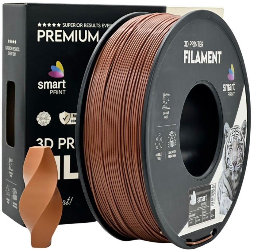 Smart Print ABS+ barna 1.75mm 1kg filament