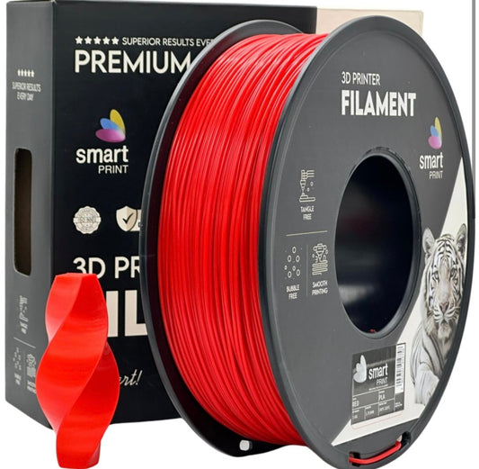 Smart Print piros PLA 1.75mm 1kg filament