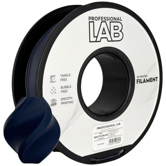Professional Lab PLA matt kék  1.75mm 1kg filament